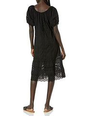 Women's Adalyn Cotton Lace Midi Dress