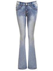 Bootcut Jeans,  Denim Blue,  Sizes 6 to 16