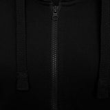 Girls Ladies Full Zip Cotton Blend Plain Hooded Sweatshirt Top Jacket Size | Original Brand | Women's Cardigan