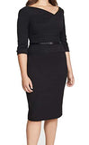 Women's 4-Mar Sleeve Jackie O Dress | Women's Work Dresses
