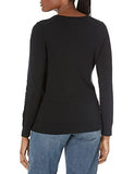 Black Women's Classic-fit Lightweight Long-sleeve V-neck Jumper - Ae Store | Women's Jumpers