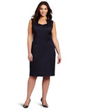 Women's Plus Size Herringbone Dress | Women's Work Dresses