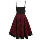 Women Dresses Promotion Sale Hot Womne Vintage High Grade Cami Bandage Lace Up High Low Dress Party Dress Autumn Winter Plus Size UK Size | Original Brand | Women's Cocktail Dresses