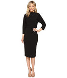 Women's 4-Mar Sleeve Blouson Dress | Women's Work Dresses