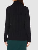 Black Fisherman Cable Turtleneck Sweater - Ae Store | Women's Jumpers