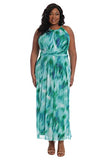 Women's Plus Size Halter Maxi with Ruched Waistband | Original Brand