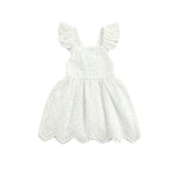 Lace Dress Dress Sleeveless Backless Boho Ruffle Vintage Party Princess Tutu Dresses | Women's Casual Dresses