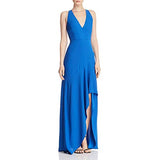 Women's Asymmetrical Crepe High-Low Gown Special Occasion Dress | Original Brand | Women's Cocktail Dresses