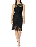 Floral Embroidered Lace Women's Sheath Dress | Women's Casual Dresses