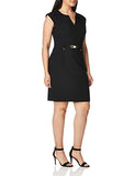 Women's Shift Dress W/Gold Hardware Shift Dress W/Gold Hardware | Women's Work Dresses