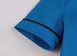 Women's Cotton Pleated Lapel Button up Shirt Vintage Office Dress | Original Brand | Women's Cocktail Dresses