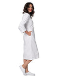 Scrub Dress for Women - Embroided Collar Dress | Women's Work Dresses