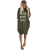 Women Dresses Nice Fashion Ladies Autumn Long Sleeve O-Neck Lovely Print Dress Daily Beach Dress | Original Brand | Women's Casual Dresses