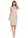 Women's Embroidered Lace Midi Dress | Original Brand