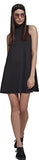 Women's Ladies A-line Turtleneck Dress