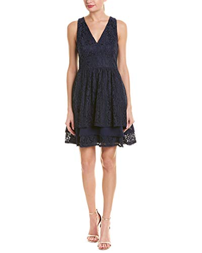 Women's Lace Fit And Flare Dress