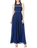 Women's Bandeau Lace And Chiffon Gown | Women's Casual Dresses