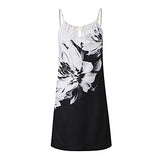 Dresses for Women Summer Short Casual Sleeveless Dress Floral A Line Cocktail Party Beach Midi Sundresses | Original Brand