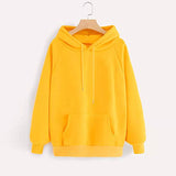 Oversized Hoodie for Teen Girls Jumpers Women Plain Sweatshirts Womens Plus Size Long Sleeve Tops Hooded Pullover Casual | Original Brand