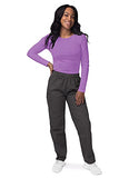 Lavender Scrubs for Ladies - Long Sleeve Comfort Underscrub Tee - SIVVAN Womens Fall Fashion | Women's Tops and Blouses