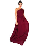 KRISP® Women Cross Pleats Maxi Prom Dress