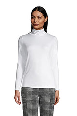 Women's Supima Cotton Long Sleeve Turtleneck  