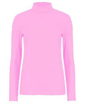 Womens Ladies Polo Roll Neck - Long Sleeve Turtle Neck Jumper UK Sizes S/M M/L