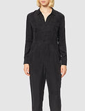 Women's Cupro L/S Shirt Jumpsuit Casual Dress