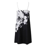 Dresses for Women Summer Short Casual Sleeveless Dress Floral A Line Cocktail Party Beach Midi Sundresses | Original Brand