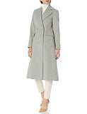 Kristen Blake Women's Classic Double Breasted Long Patch Pocket Coat | Women's Coat & Jacket