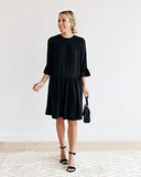 Women's Black Drop-Dress by @jaceyduprie | Original Brand