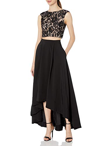 Women's Lace Two Piece Gown