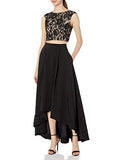 Women's Lace Two Piece Gown | Women's Evening Gowns