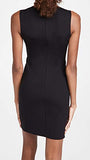 Women's Sleeveless Fitted Dress K Core Scuba Business Casual | Women's Club Dresses
