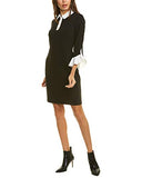 Women's Tulip Sleeve Crepe Dress