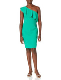 Women's Wright One Shoulder Ruffle Dress | Original Brand | Women's Cocktail Dresses