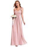 Ever-Pretty Women's Floor Length One Shuolder Empire Waist A Line Chiffon Evening Dresses 09768