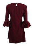 Women's Petite Bell-Sleeve A-Line Dress | Women's Work Dresses