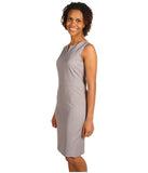 Women's Split Neck Shift Dress | Women's Work Dresses
