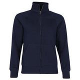 Ladies/Womens Lady-Fit Fleece Sweatshirt Jacket | Original Brand | Women's Cardigan