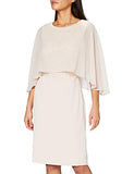 Gina Bacconi Women's Devra Dress with Chiffon Overtop Mother of The Bride