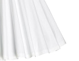 Women's 50s Vintage Short Sleeve Pleated Swing Dress | Women's Work Dresses
