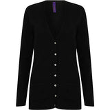 Ladies/Womens V-Neck Button Fine Knit Cardigan | Original Brand | Women's Cardigan