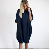 Women's Ruched Casual Sundress Midi Bodycon Sheath Dress Prom Dresses Women Long Long Evening Dresses for Women UK 1928S Dresses for Women Accessories Navy | Original Brand | Women's Midi Dresses