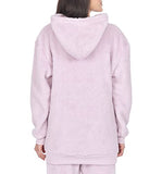 Sleepdown Womens Ladies Luxury Teddy Fleece Hoodie Sweatshirt Hooded Top Fluffy Warm Soft Cosy Pullover Jumper | Original Brand | Women's Cardigan