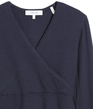 Women's Long Sleeve Faux Wrap Sheath Dress | Women's Work Dresses