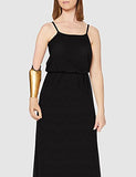 Women's Onlwinner Sl Maxidress Noos Wvn Dress, Black (Black Black), 8 (Manufacturer Link:36)