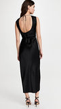 Women's Maxi Dress with Side Slit