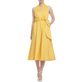 Women's Linen Midi Dress | Women's Midi Dresses