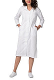 Scrub Dress for Women - Embroided Collar Dress | Women's Work Dresses